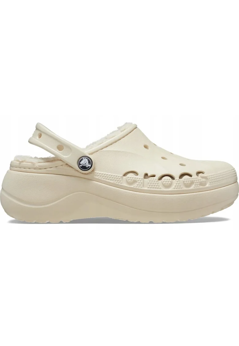 Saboti Izolati Femei,  Baya Platform Lined 208708 Clog, Bej,