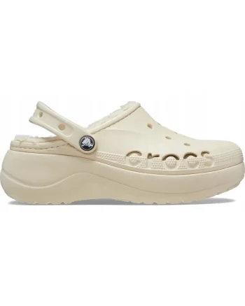 Saboti Izolati Femei,  Baya Platform Lined 208708 Clog, Bej,