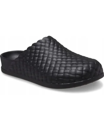 Saboti Femei,  Dylan Woven Texture 209946 Clog, Negru, Negru