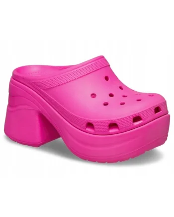 Saboti Platforma Femei,  Siren 208547 Clog, Roz,