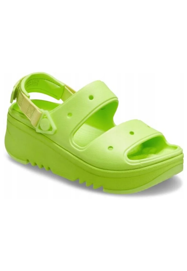 Sandale wedge unisex cu velcro Hiker Xscape, Verde