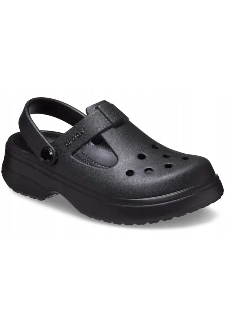 Saboti Copii,  Classic Mary Jane Clog, Negru, Negru