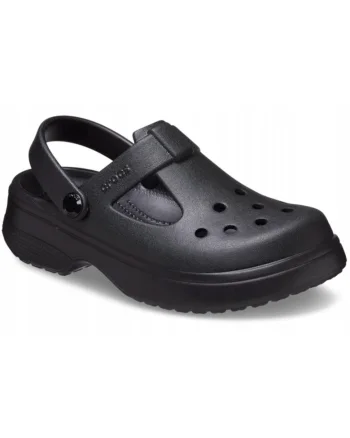 Saboti Copii,  Classic Mary Jane Clog, Negru, Negru