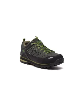 Bocanci trekking barbati  303712402, Piele naturala, 39 EU, Verde