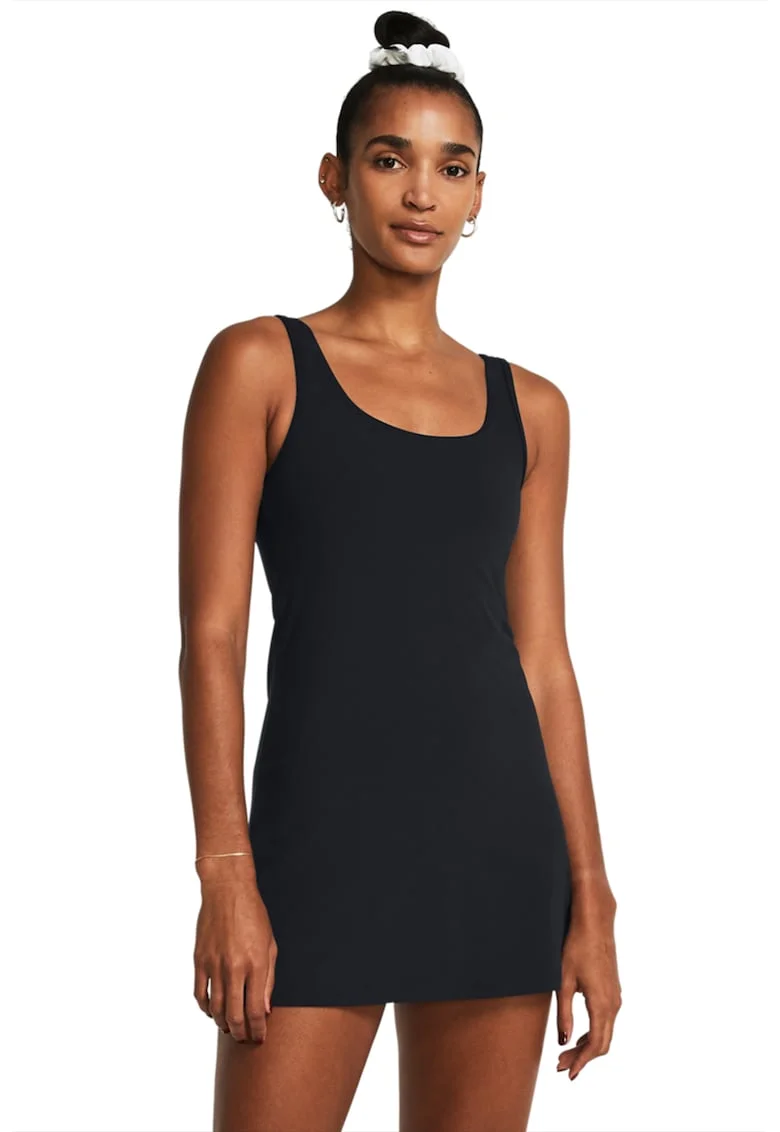Rochie cambrata pentru antrenament Motion, Negru