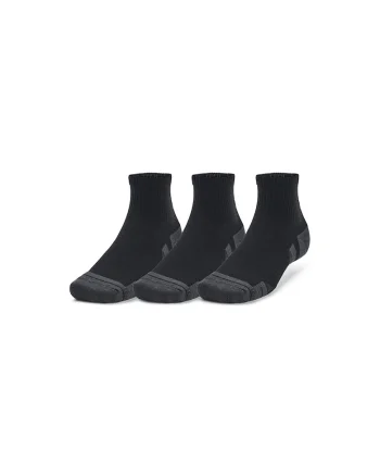 Set de sosete scurte unisex pentru fitness - 3 perechi, Negru