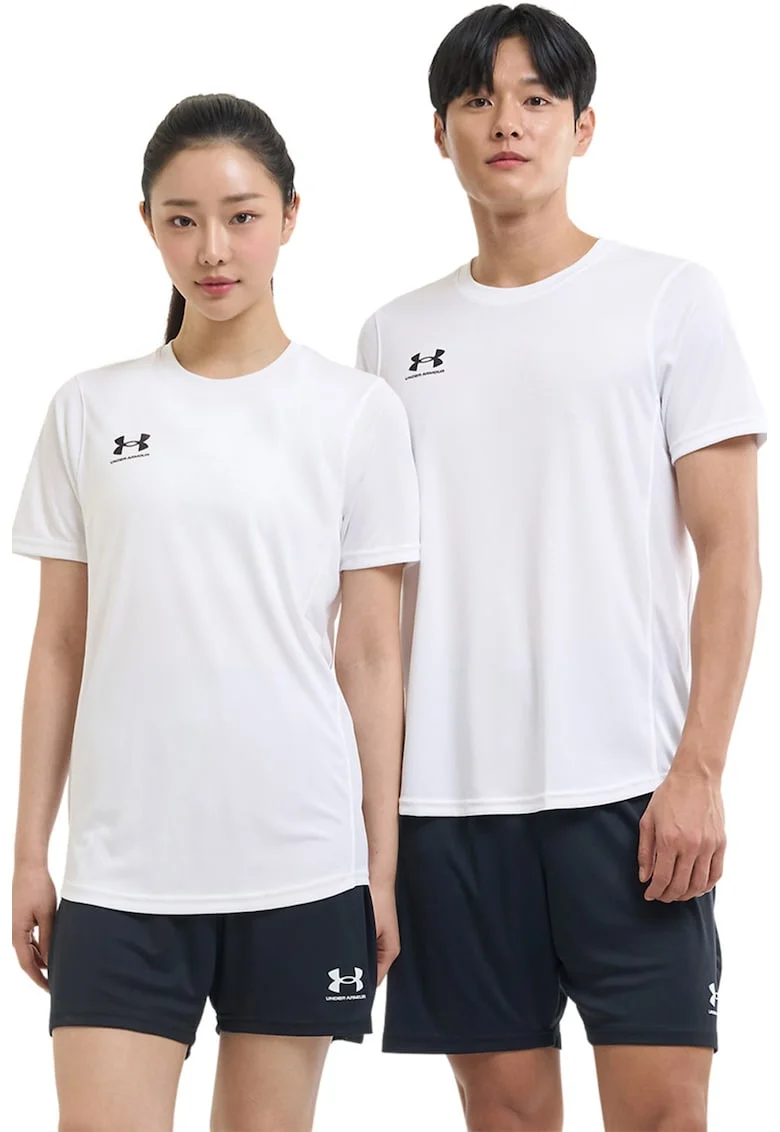 Tricou pentru fotbal Challenger, Alb optic