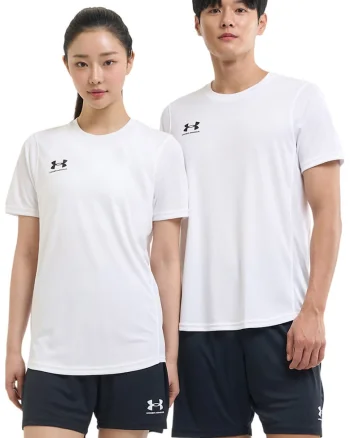 Tricou pentru fotbal Challenger, Alb optic
