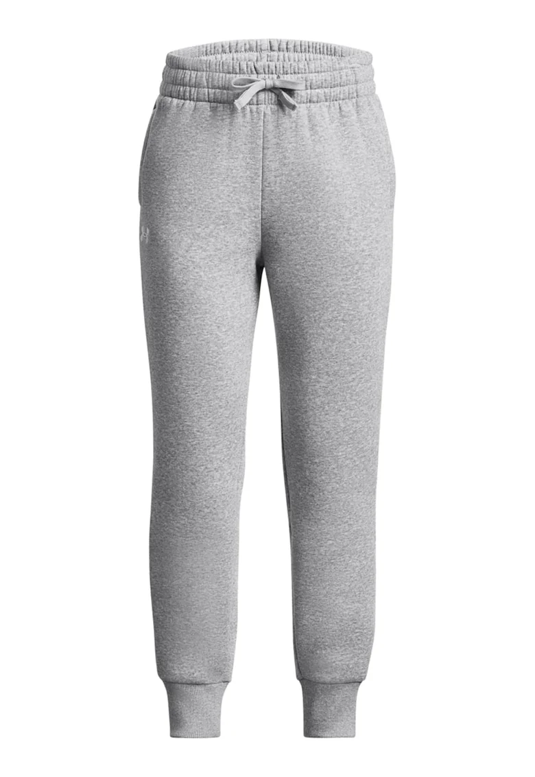 Pantaloni din fleece, pentru fitness Rival, Gri melange