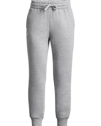 Pantaloni din fleece, pentru fitness Rival, Gri melange