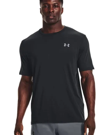 Tricou lejer Lockup, Negru/Gri deschis