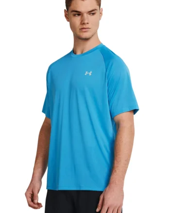 Tricou lejer pentru antrenament Tech™ Reflective, Albastru deschis