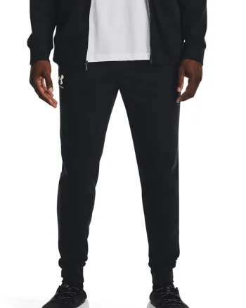 Pantaloni conici pentru antrenament Rival, Negru