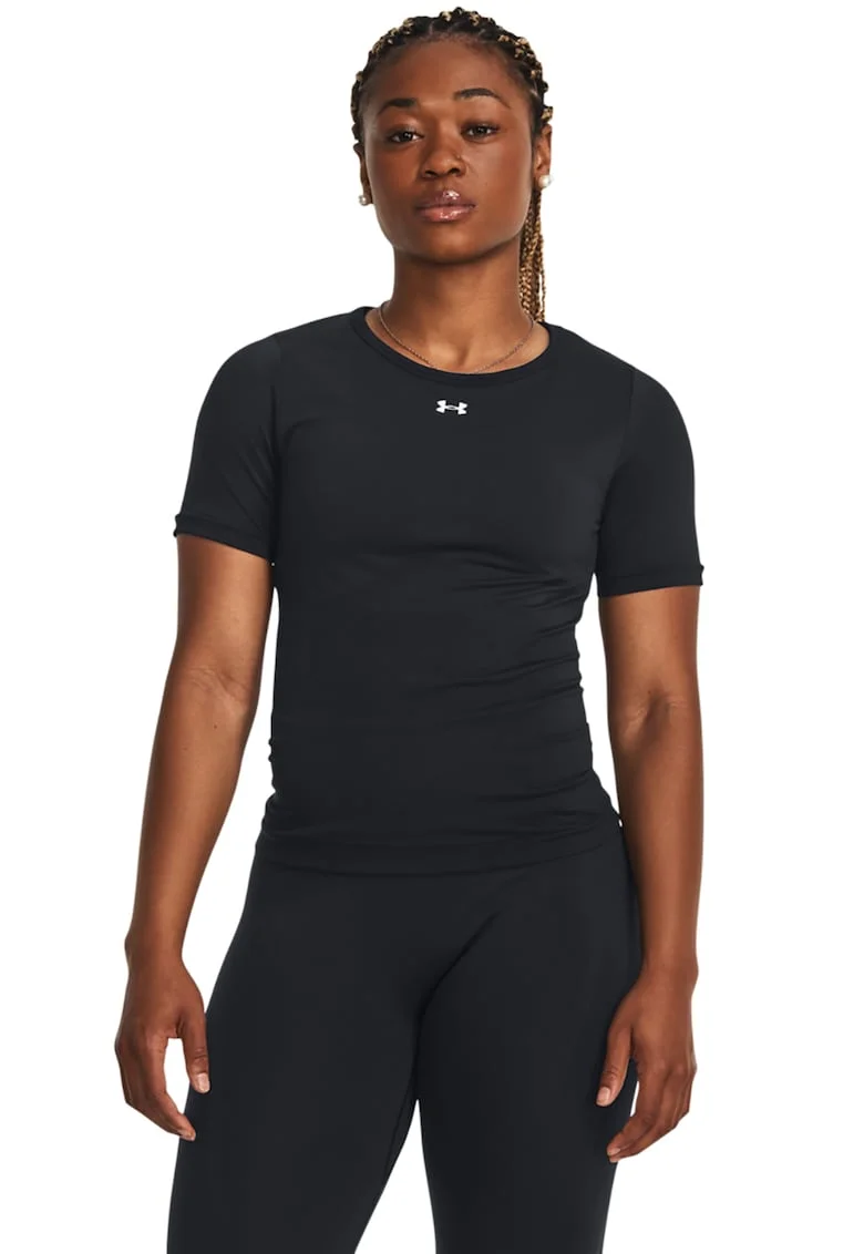 Tricou fara cusaturi pentru antrenament Train, Negru