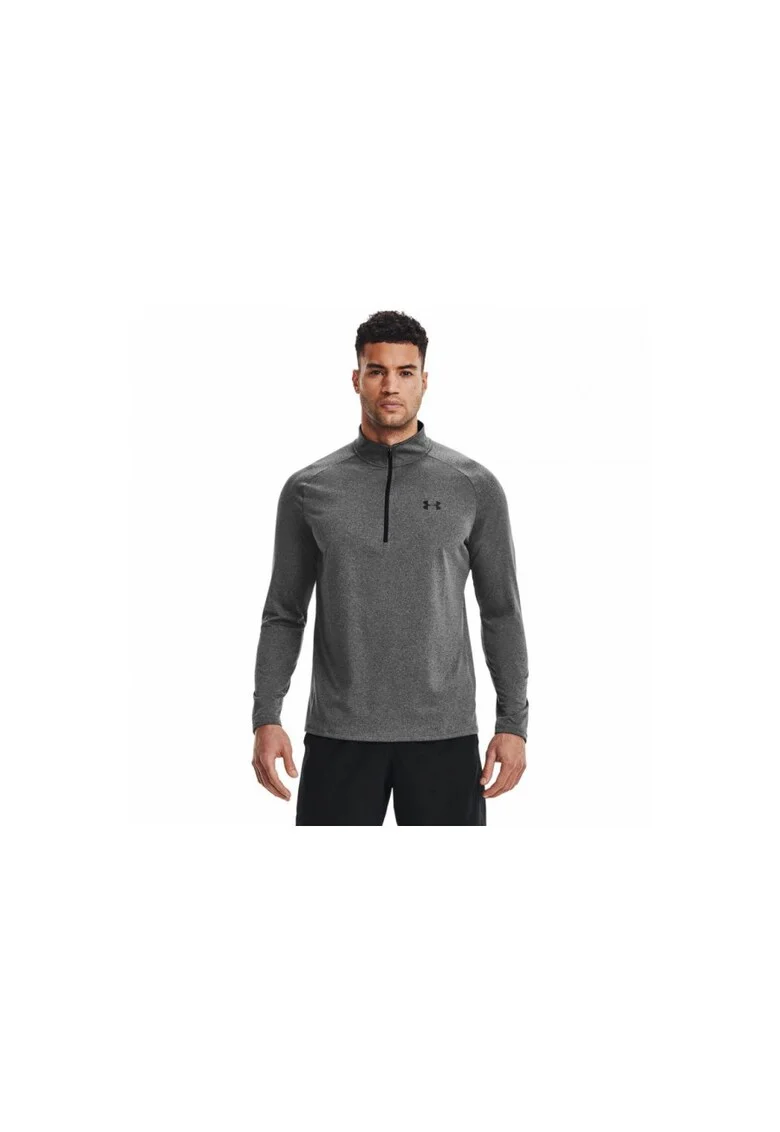 Bluza cu fermoar scurt  Tech 2.0, Poliester, Gri