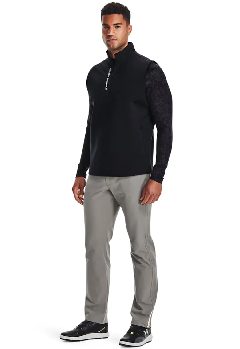 Vesta impermeabila cu buzunare oblice pentru golf Daytona, Negru