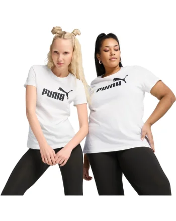 Tricou femei  Ess No. 1 Logo Tee, Alb