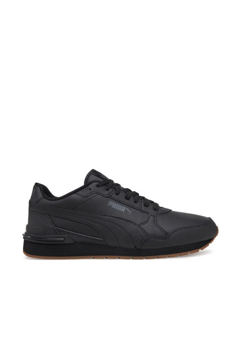 Pantofi sport barbati  304556500, Piele naturala, Negru, Negru