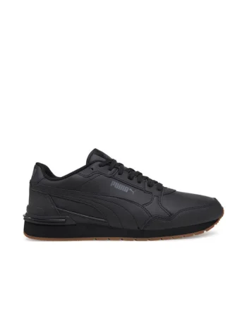 Pantofi sport barbati  304556500, Piele naturala, Negru, Negru