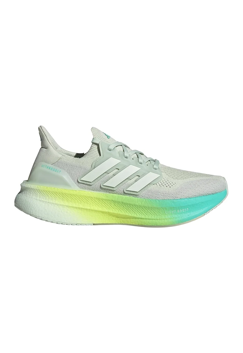 Pantofi Ultraboost 5 din plasa pentru alergare, Gri deschis/Verde pal