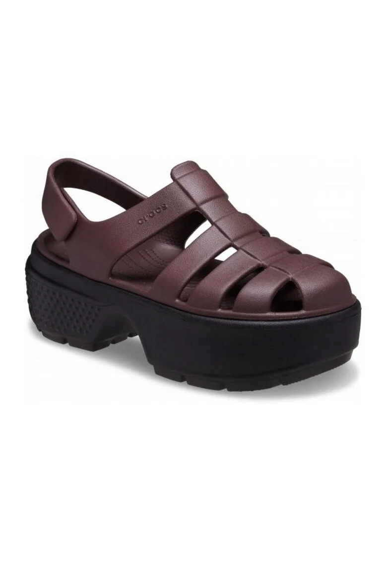 Sandale fisherman de cauciuc Stomp, Maro