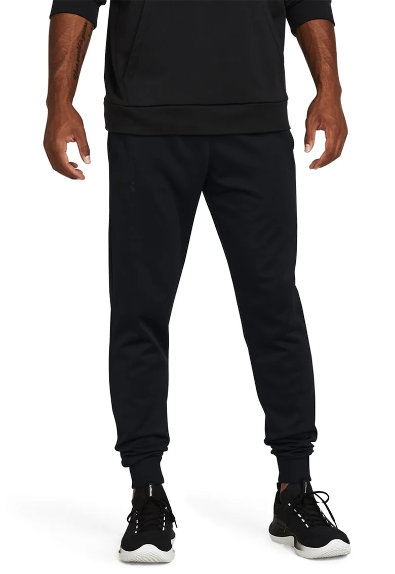 Pantaloni lejeri din fleece pentru antrenament Armour, Negru