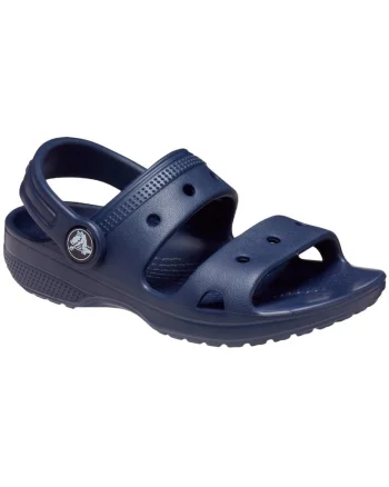 Sandale slingback cu model uni, Albastru