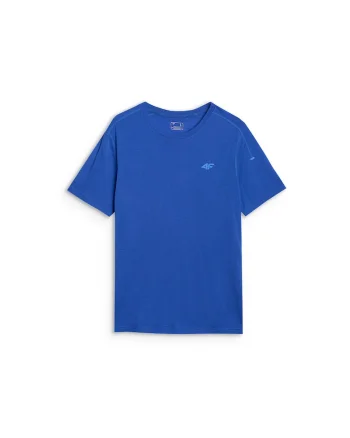 Tricou barbati  albastru, lana merinos, uscare rapida