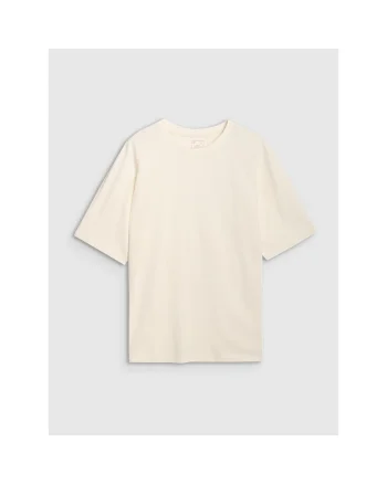 Tricou sport barbati  supradimensionat, alb, modal