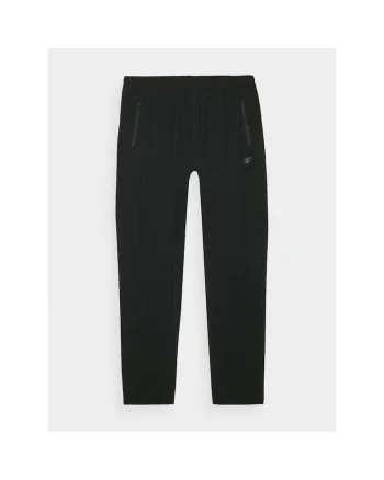 Pantaloni sport barbati sintwtic/elastan, uscare rapida, negru