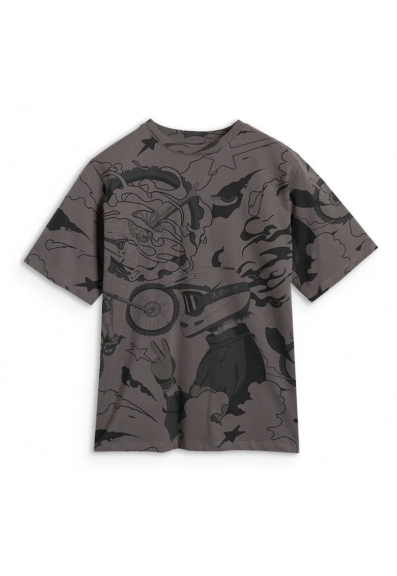 Tricou Baieti  100% Bumbac, Multicolor, Oversize - 76974, Multicolor