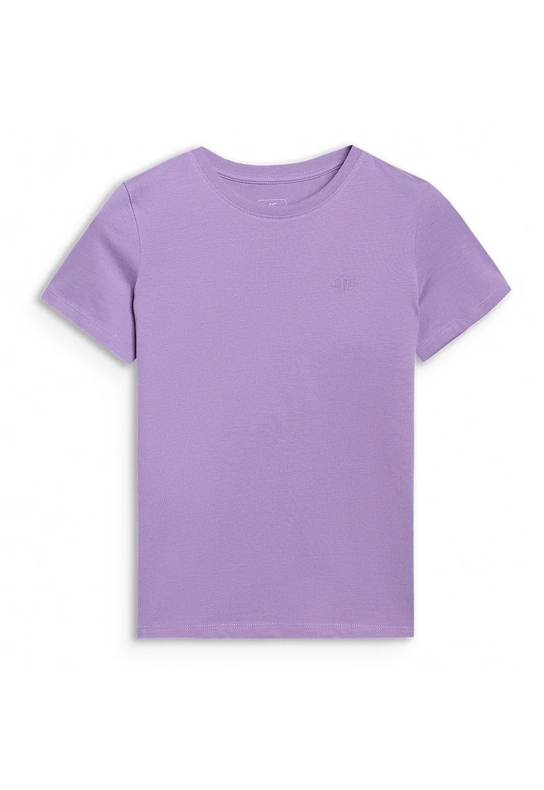 Tricou Fete  Junior, Bumbac, AW25 - 89545, Violet