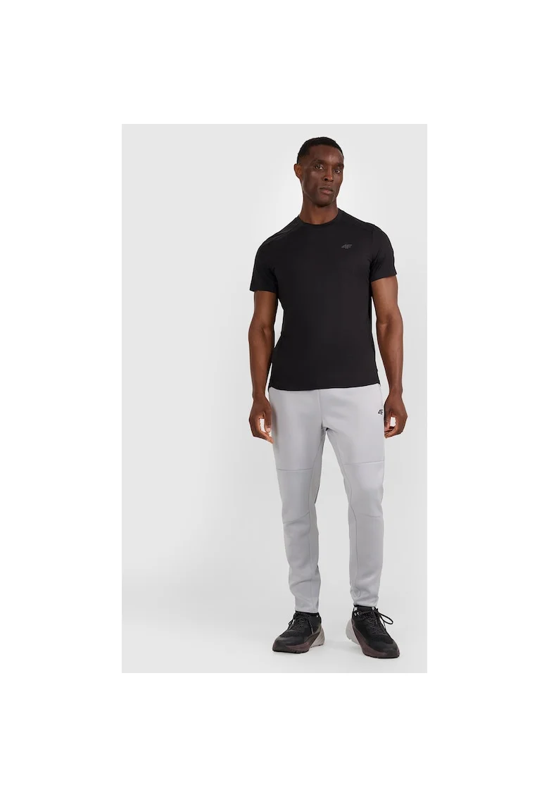 Pantaloni Antrenament Barbati,  Uscare Rapida, Gri deschis, Confort Maxim