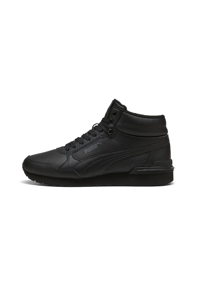 Ghete mid-cut ST Runner v4, Negru
