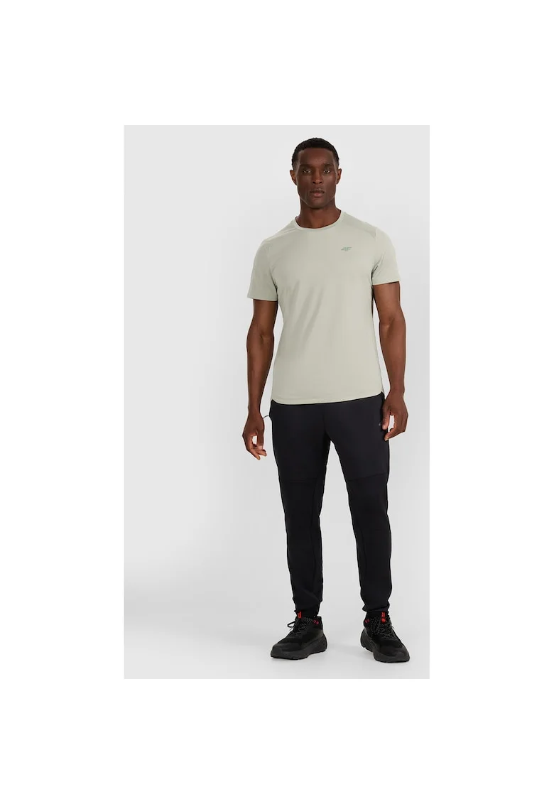 Pantaloni Antrenament Barbati,  Uscare Rapida, Negru Intens, Confort Maxim, Negru