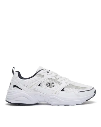 Pantofi sport dama,  textil, albi