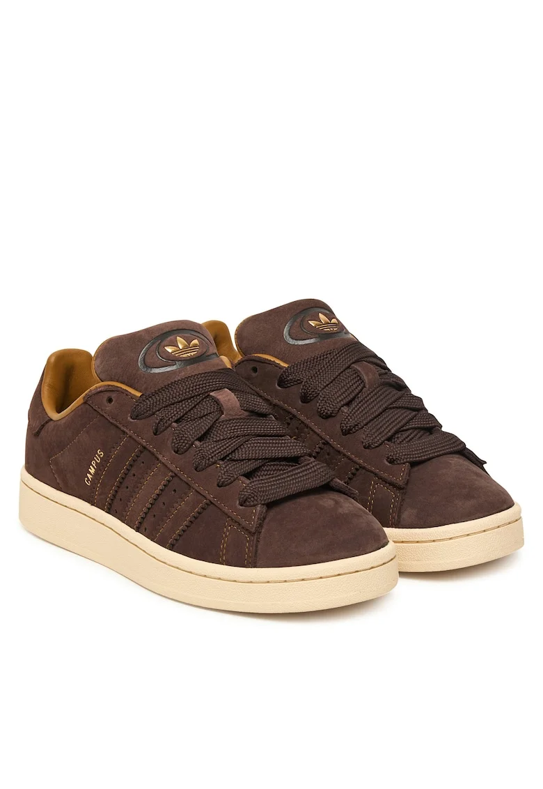 Pantofi sport dama,  model Campus, piele naturala, maro