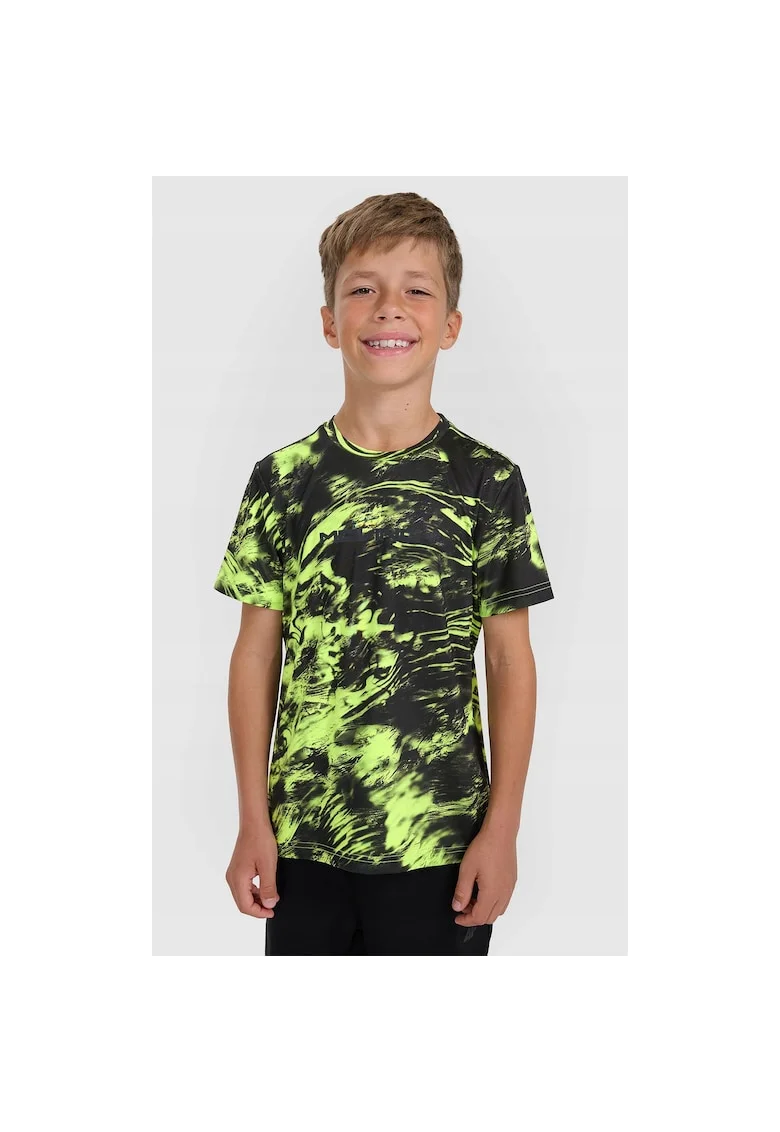 Tricou sport copii,  antrenament, multicolor, poliester