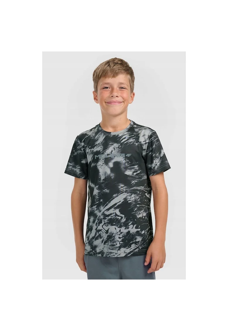 Tricou sport  antrenament, uscare rapida, multicolor, poliester