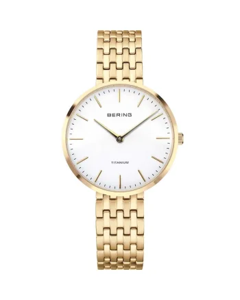 Ceas de dama  Quartz, 34mm, 5ATM, Auriu