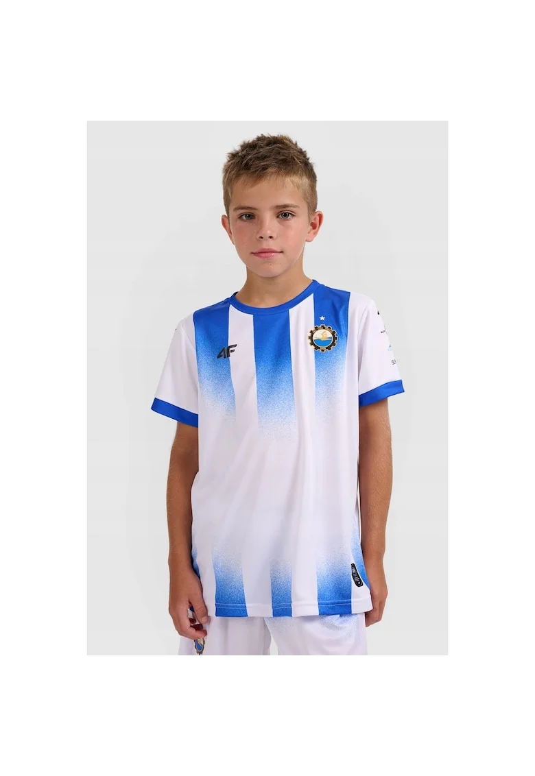 Tricou sport copii  alb, poliester, sezon 2025/26