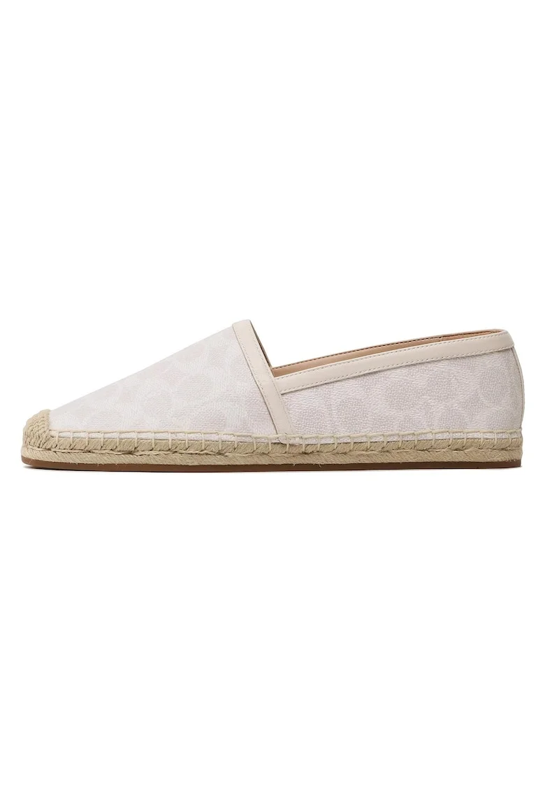 Espadrile dama,  bej, material sintetic, stil boho,