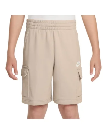 Pantaloni scurti cargo  talie elastica, buzunare, bumbac/poliester