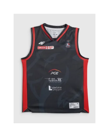 Tricou sport copii,  sezon 2025/26, negru 114690