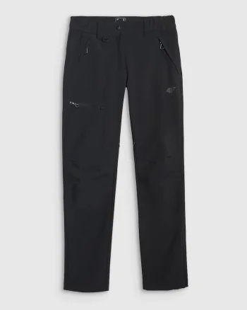 Pantaloni trekking dama  NeoDry 10000, impermeabili, negru, micropolar,