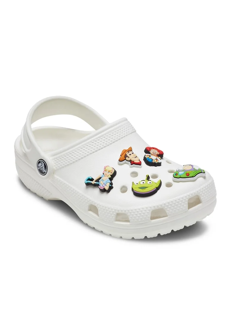 Set de talismane Toy Story Jibbitz™ - 5 piese, Rosu/Verde/Albastru