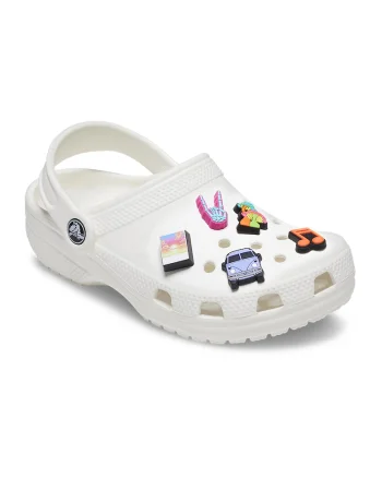 Set de talismane Funky Road Trip Jibbitz™ - 5 piese, Multicolor