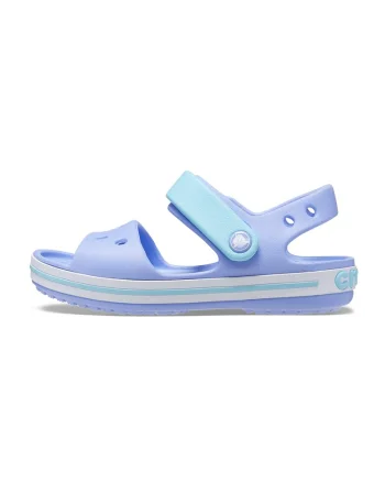 Sandale cu velcro Crocband™, Albastru lavanda