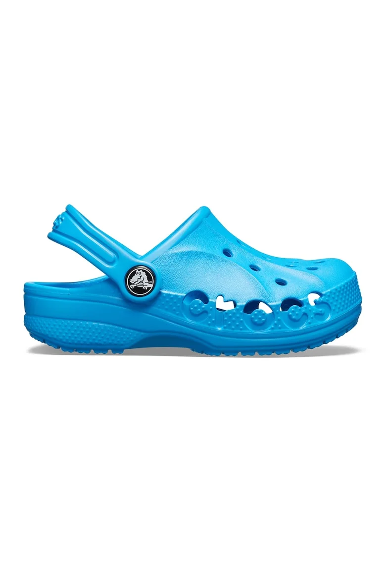 Saboti slingback cu perforatii, Albastru deschis