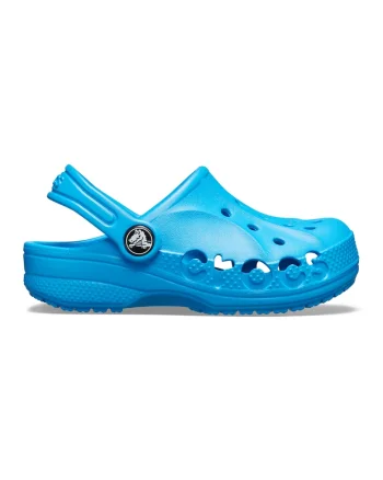Saboti slingback cu perforatii, Albastru deschis